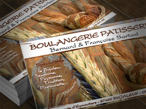 Carte de visite : Boulangerie Sartou